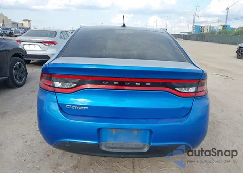 2016 Dodge Dart Se from USA, damaged, VIN 1C3CDFAA4GD682481